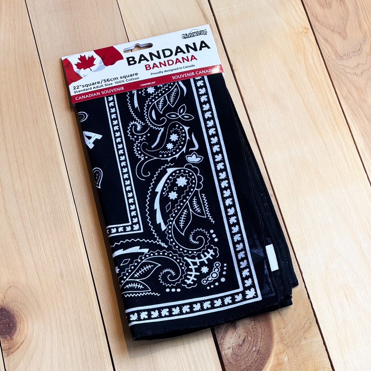 Canada Black Bandana SC