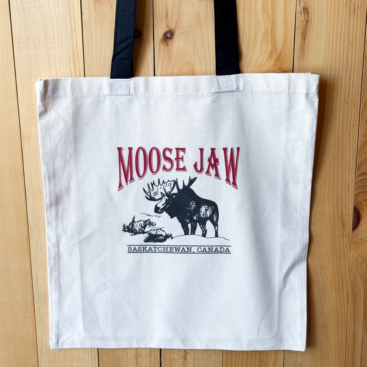 Moose Jaw Original Waterbase Tote Bag Natural No Zipper