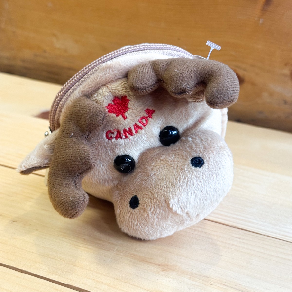Canada Plush Moose Head Coin Purse