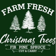 BP27273ED4 Farm Fresh Christmas Trees