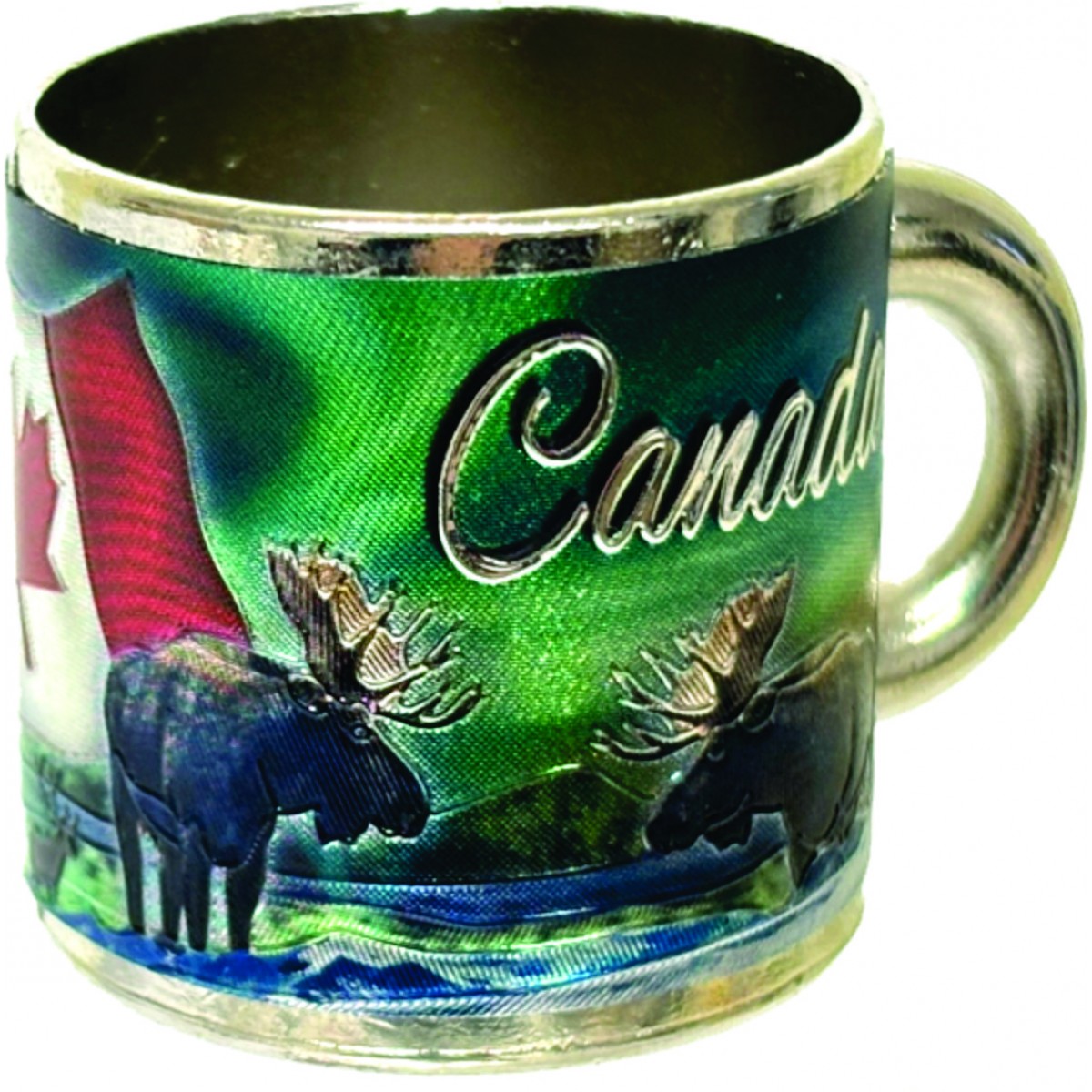 Canada Northern Lights Mug Magnet