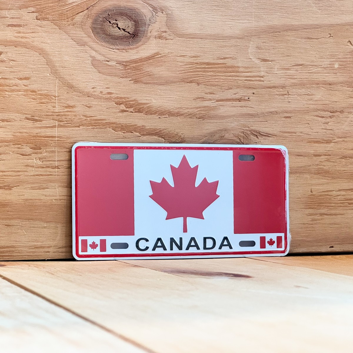 Canada License Plate 6x3 Canada Flag SC