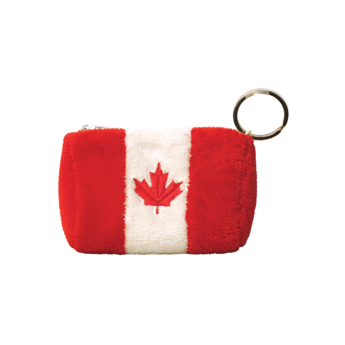 Canada Flag Plush Coin Bag SC
