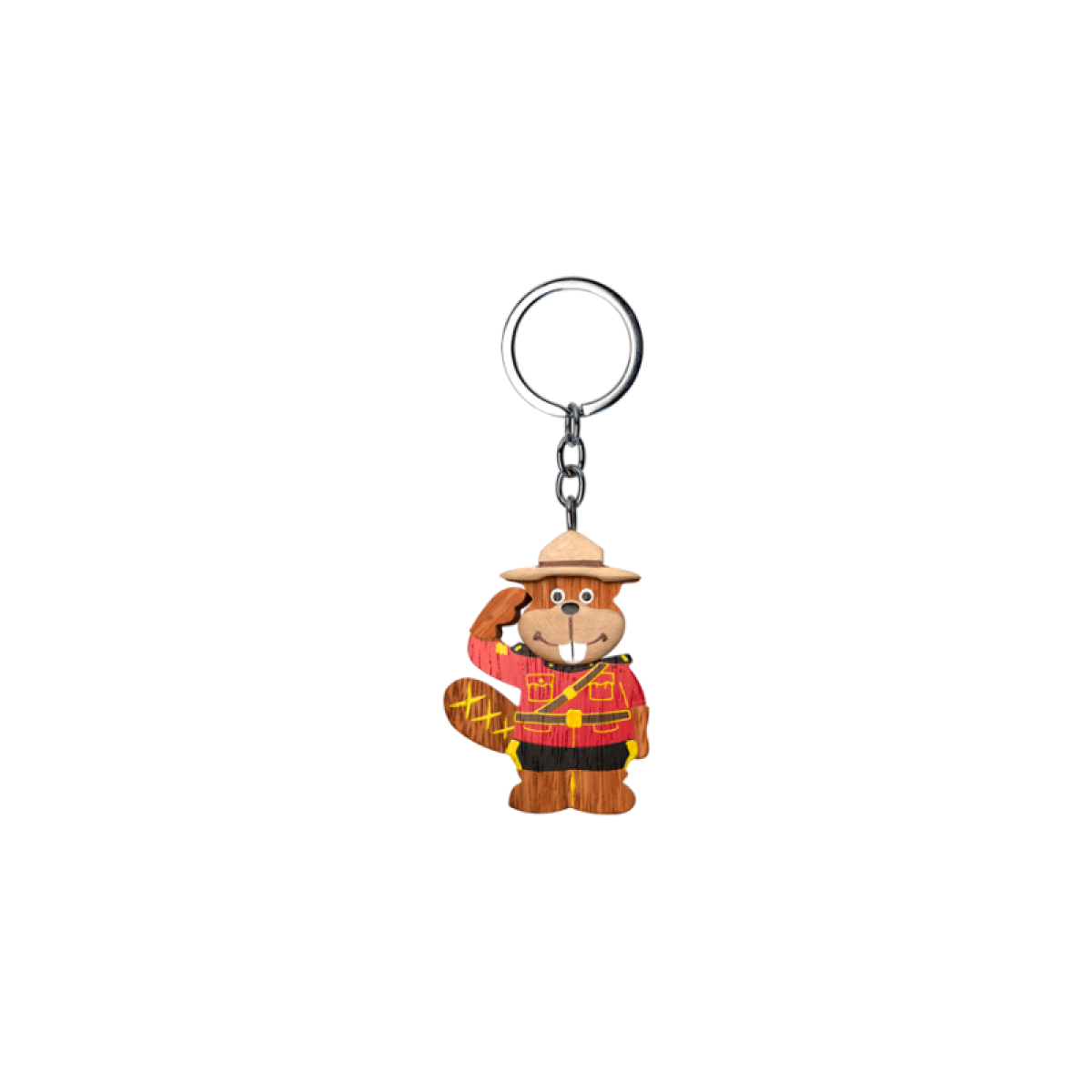 Keychain RCMP Beaver