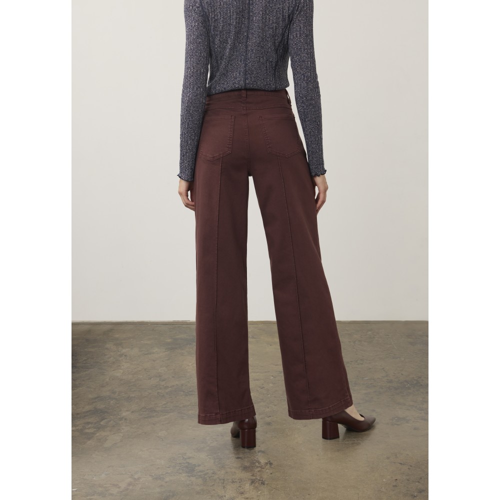 French Dressing - Olivia Wide Leg - Fig