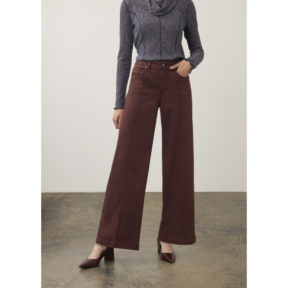 French Dressing - Olivia Wide Leg - Fig