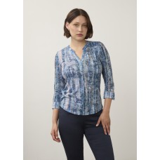 French Dressing - Henley Top - Gravity Indigo