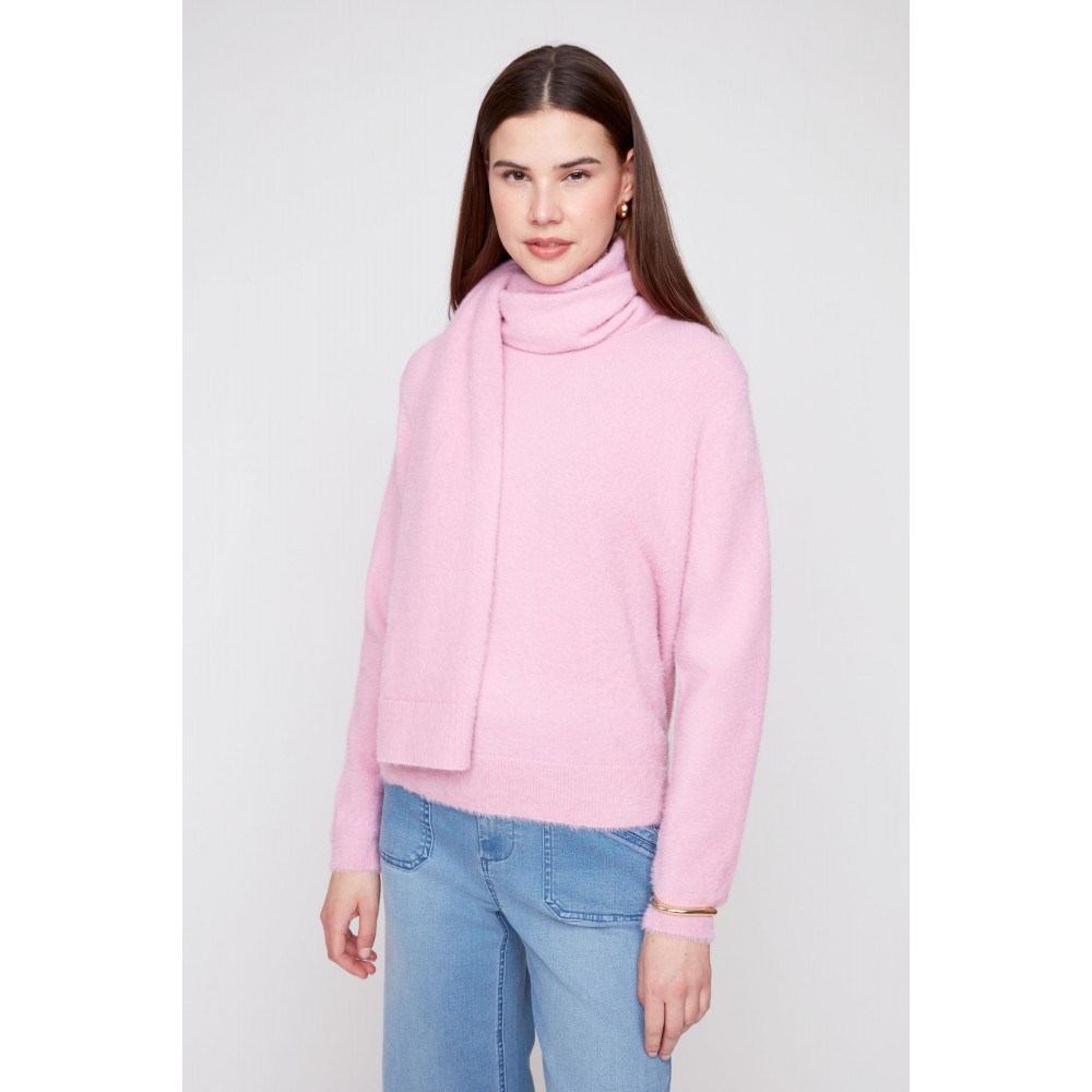 Renuar -  Knit Sweater -  Pinky