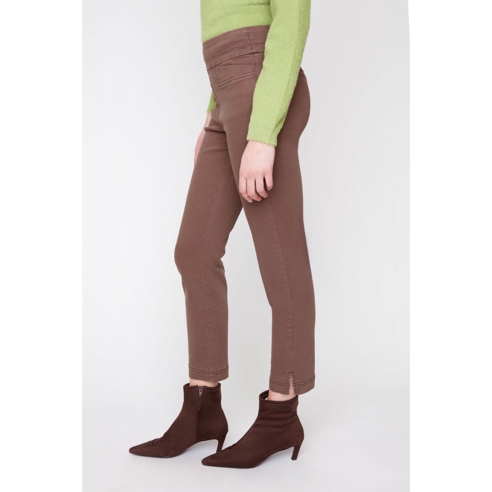 Renuar - Woven Pant - Chocolate