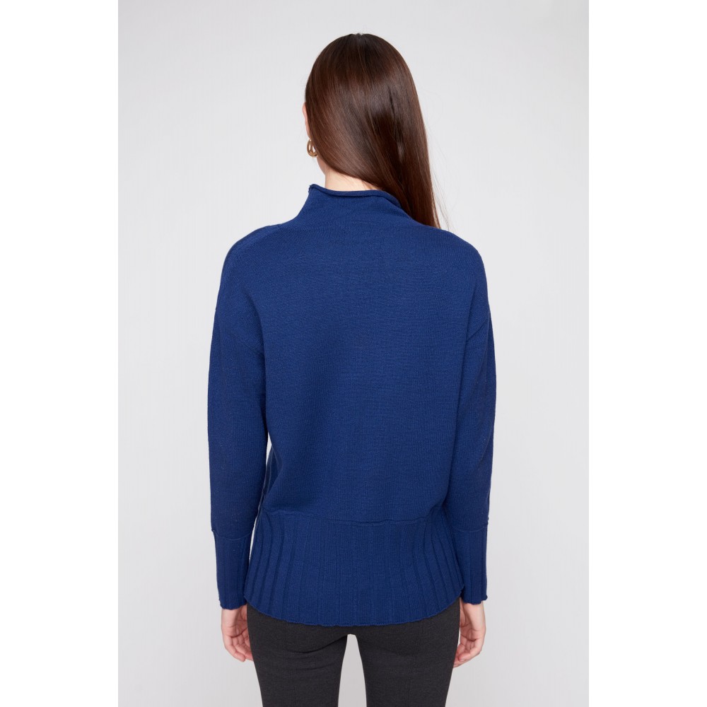 Renuar -  Knit Sweater - Royal