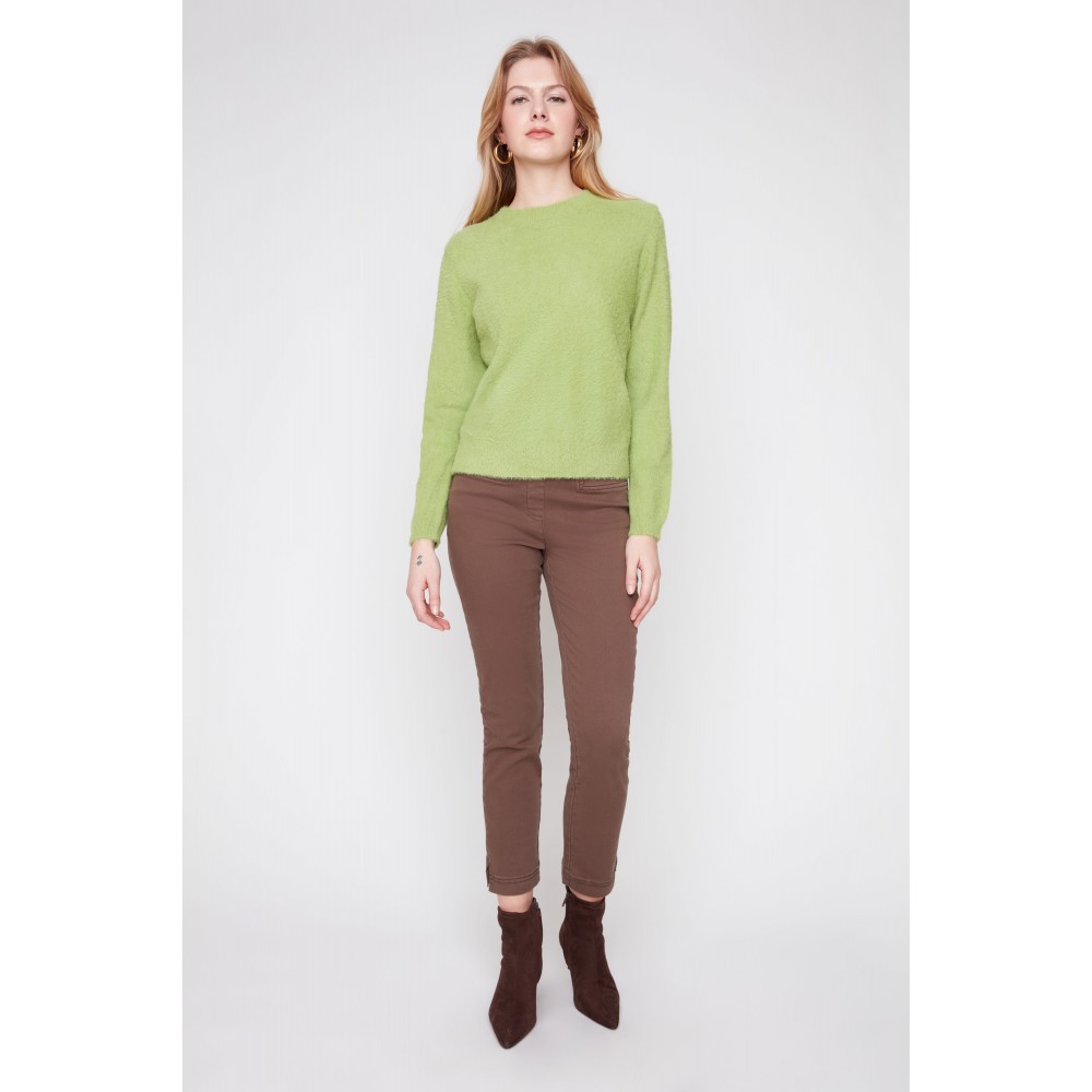 Renuar -  Knit Sweater -  Matcha