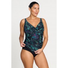 Artesands - Lunafleur Delacroix Cross Over Tankini Top - Navy