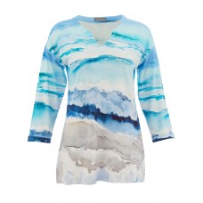 Dolcezza Knit Pullover - "Seacape I" #26612
