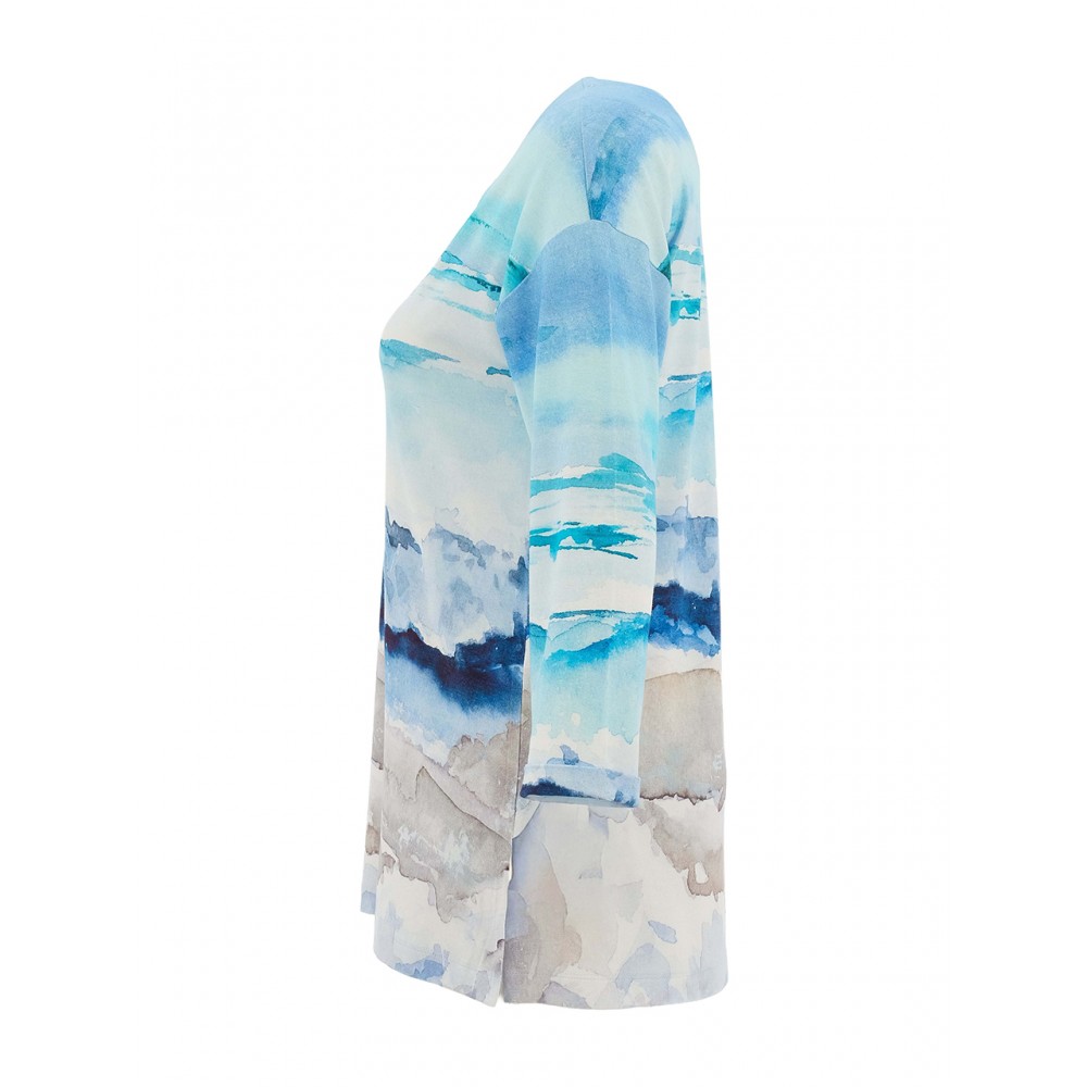 Dolcezza Knit Pullover - "Seacape I" #26612