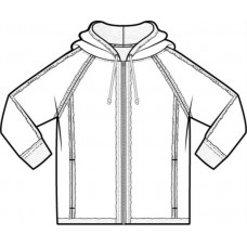 Escape by Habitat - Solstice Zip Hoodie - White