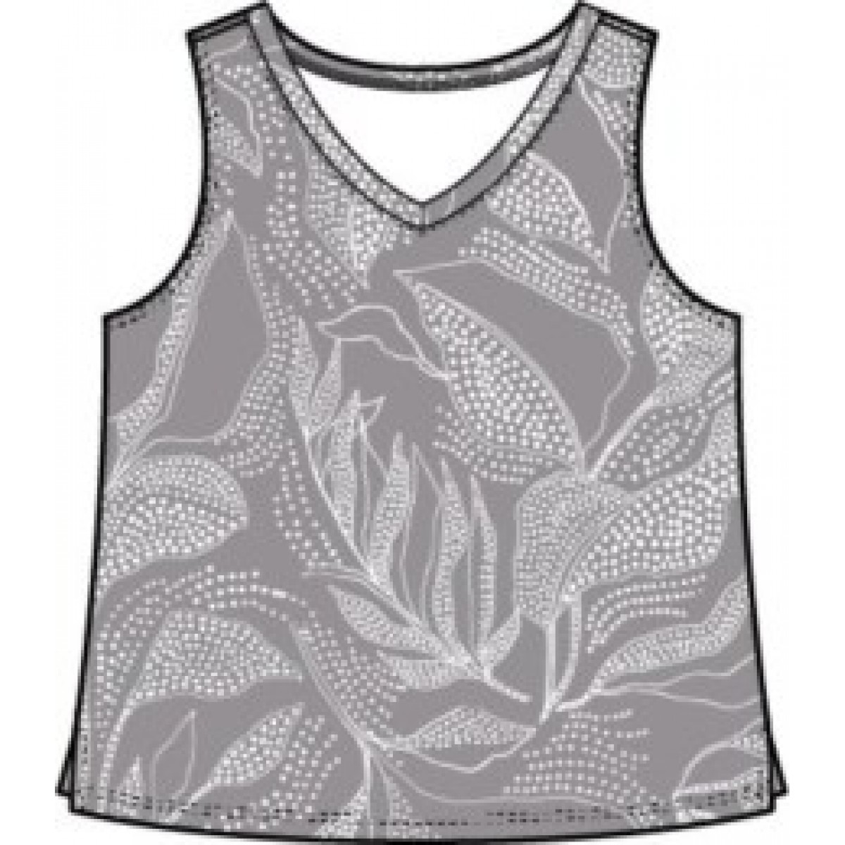 Escape by Habitat - Resort Tank Leaves - Fog