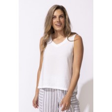 Escape by Habitat - Resort Tank Solid - White