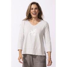 Escape by Habitat - Easy V Tee - Dune