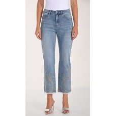 Frank Lyman - Woven Denim Pant #261621 - Blue