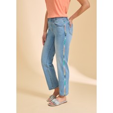 French Dressing - Pull-On Straight Ankle - Medium Blue