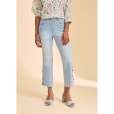 French Dressing - Pull-On Boot Crop - Blue Eclipse