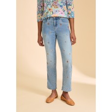 French Dressing - Christina Straight Ankle - Medium Blue