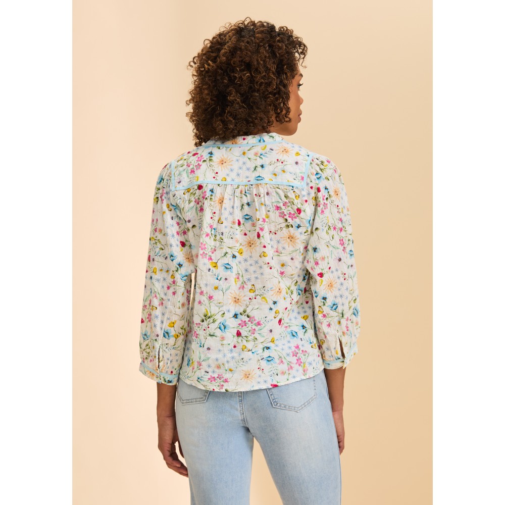 French Dressing - Three Quarter Sleeve Shirt - Spring Solstice