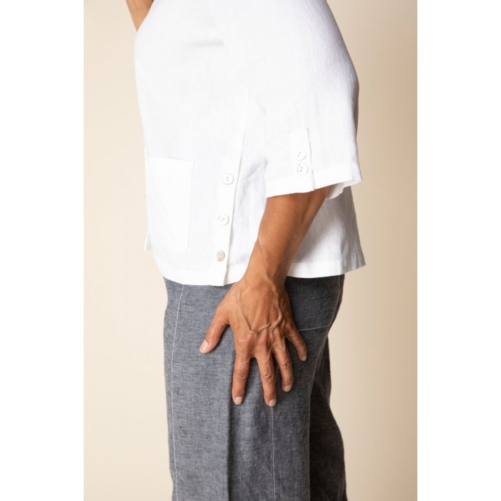 Habitat - Relaxed Camp Shirt - White
