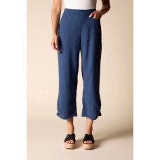 Habitat - Pleat Button Capri - Navy