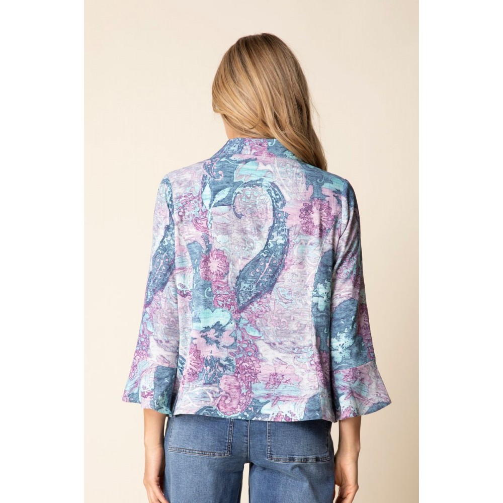 Habitat - Shirred Shirt Jacket - Topaz
