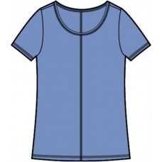 Habitat - Coverstitch Tee - Sky