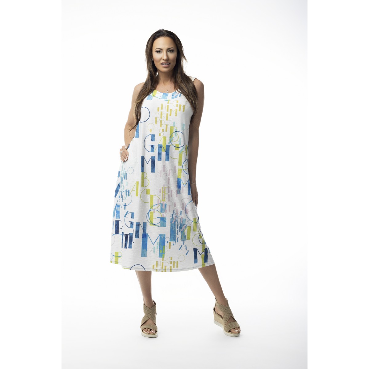 Pure Essence - SS26 Soft Multi Dress - #652-5048