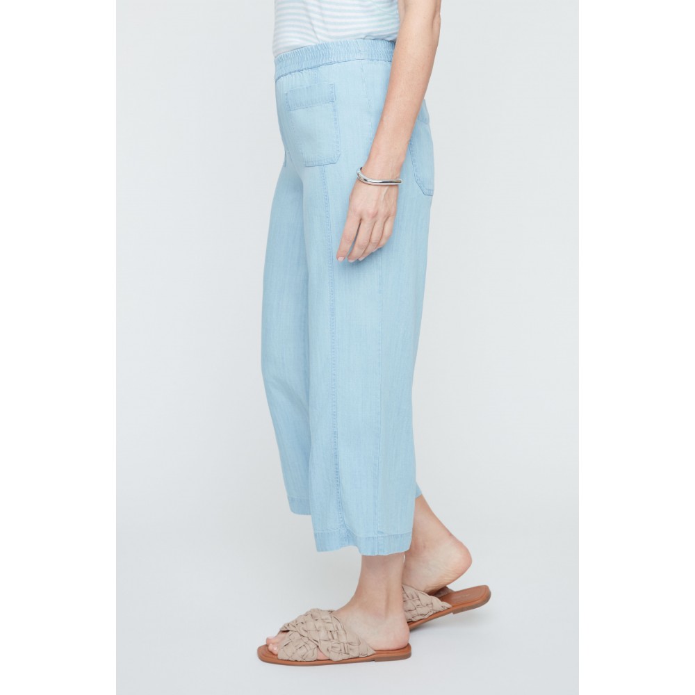 Renuar - Woven Gaucho - Chambray