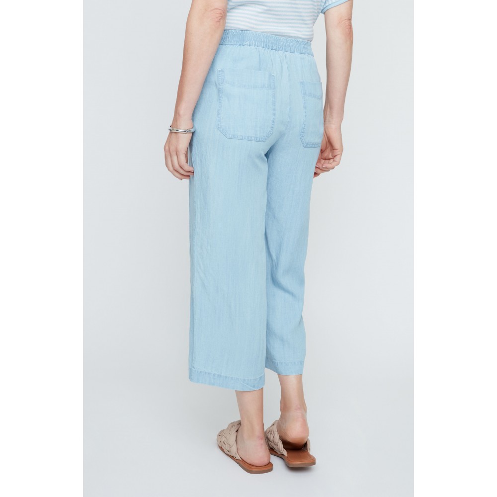 Renuar - Woven Gaucho - Chambray