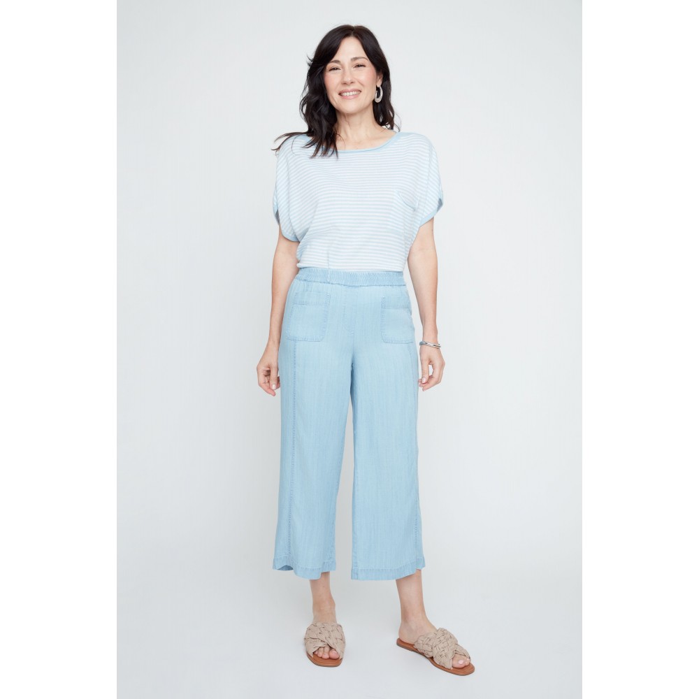 Renuar - Woven Gaucho - Chambray