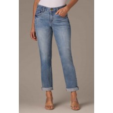 Wit & Wisdom - Gemma Girlfriend High Rise - Light Blue