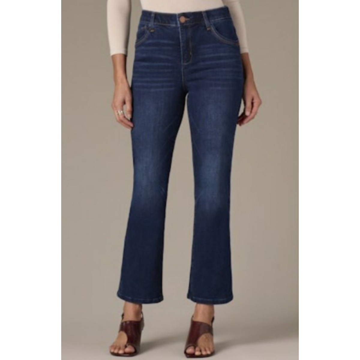 Wit & Wisdom - Bennet Barely Boot High Rise - Indigo