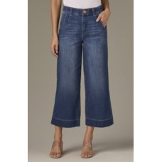 Wit & Wisdom - Whitney Crop Wide Leg Sky Rise - Blue