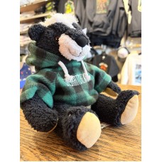 Stuffed 10" Curly Critter Skunk with Green Jack Embroidered Saskatchewan Hoodie Stuffed 10" Curly Critter Skunk with Green Jack Embroidered Saskatchewan Hoodie