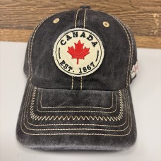 Canada Hat With Patch - Black Canada Hat With Patch - Black