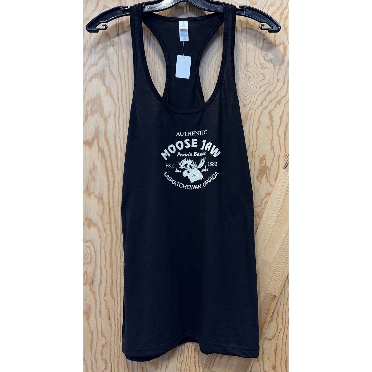 Moose Jaw Prairie Basics Tank Top Ladies Black Moose Jaw Prairie Basics Tank Top Ladies Black