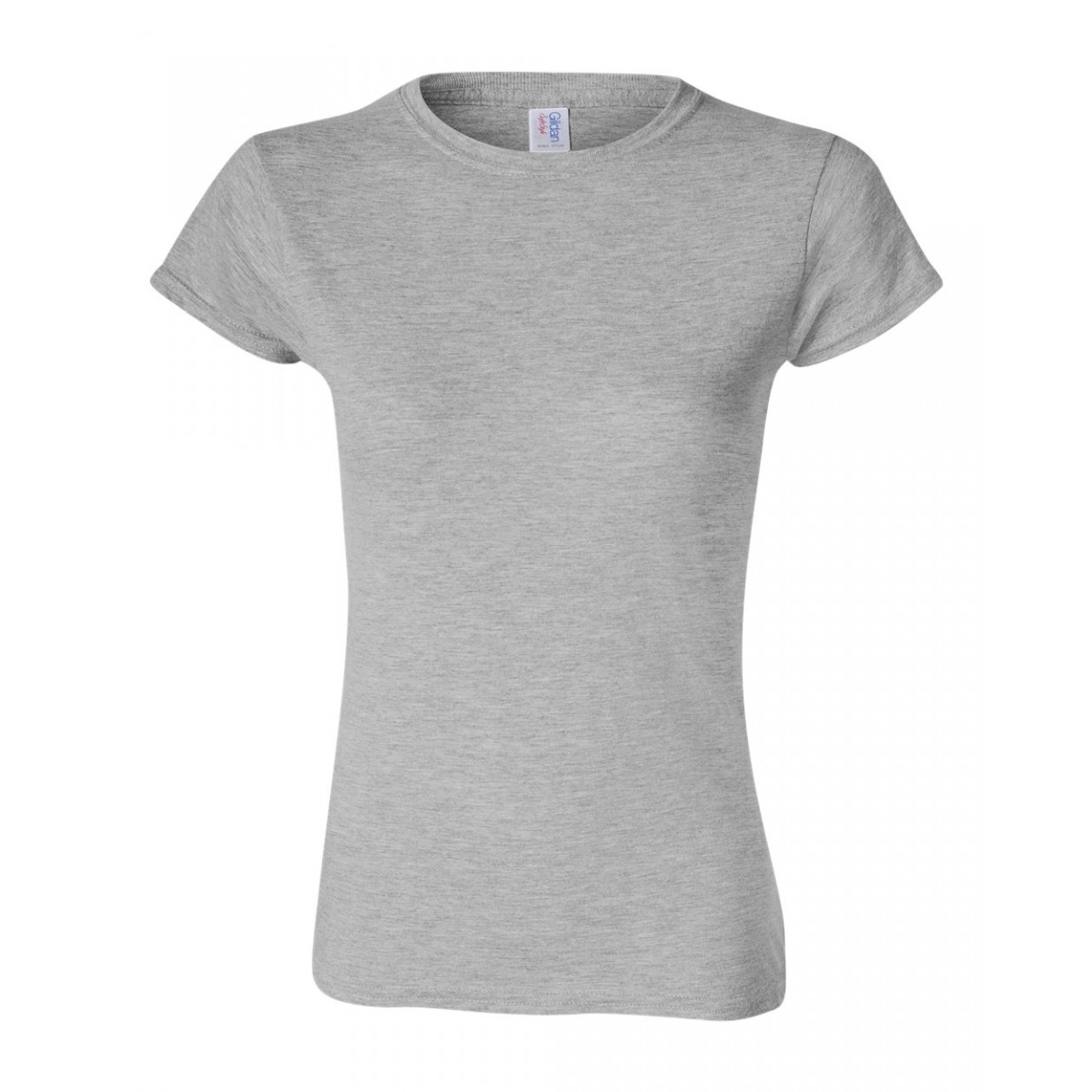 Gildan Softstyle Ladies Crew Neck Tee - Sports Grey