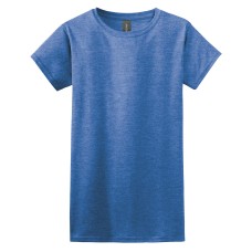 Gildan Softstyle Ladies Crew Neck Tee - Heather Royal