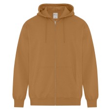 ATC Everyday Fleece Hooded Full Zip Sweatshirt ATCF2600 Caramel