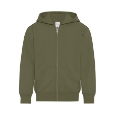 ATC Everyday Fleece Hooded Full Zip Youth - Military
