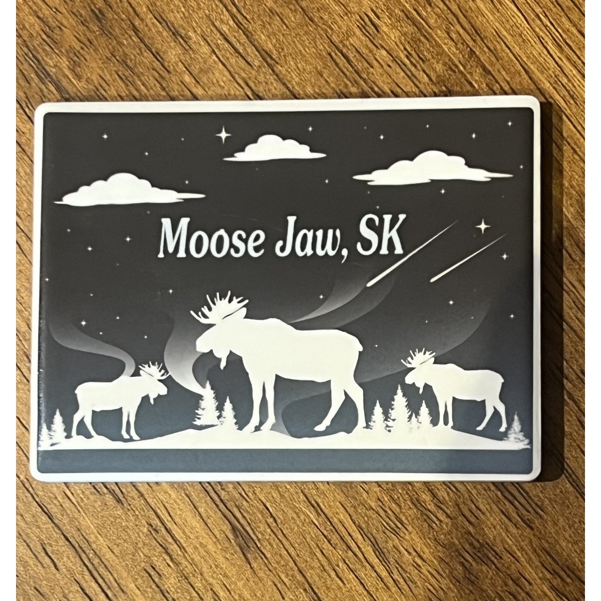 Moose Jaw Magnet Glacial Blue