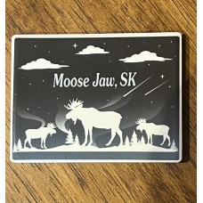 Moose Jaw Magnet Glacial Blue Moose Jaw Magnet Glacial Blue
