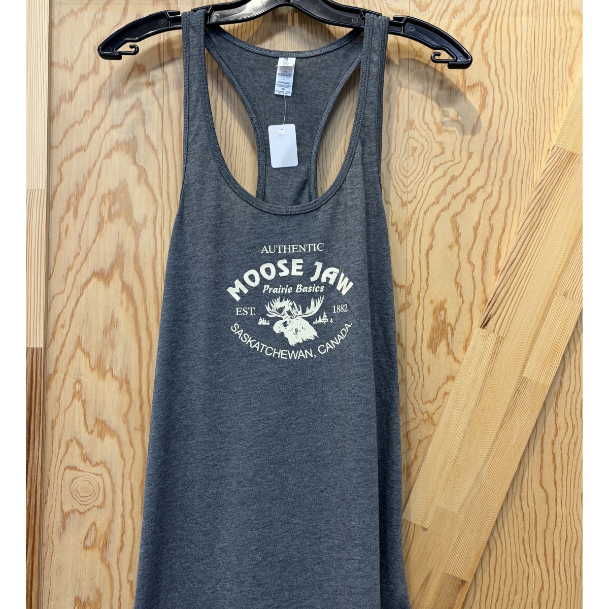 Moose Jaw Prairie Basics Tank Top Ladies Dark Heather