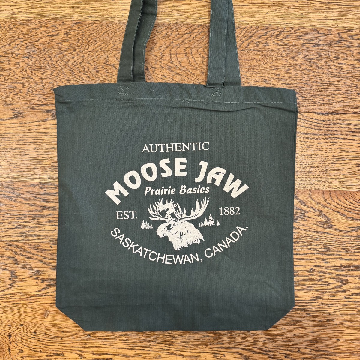 Moose Jaw Prairie Basics Tote Bag Forest