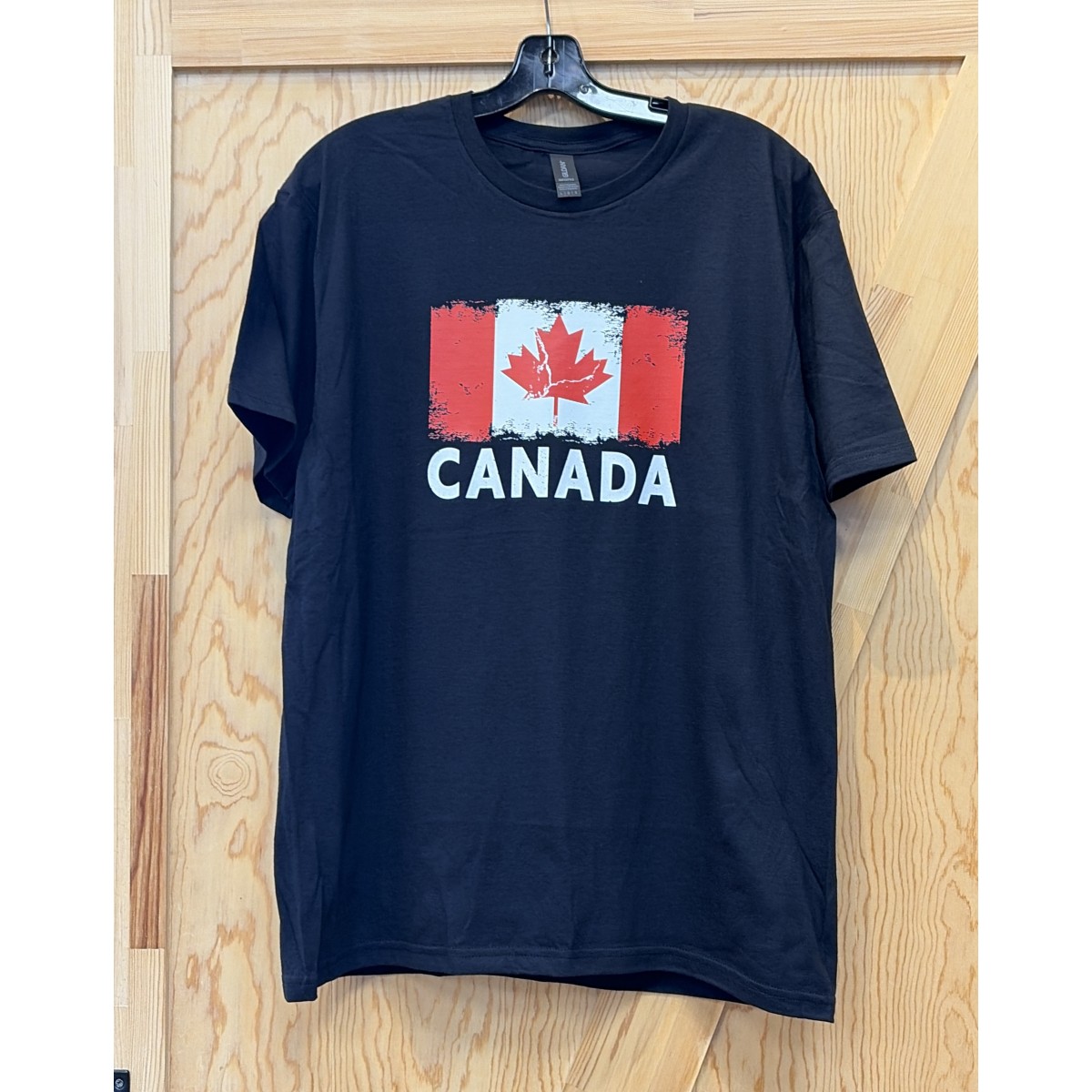 Canada Flag T-Shirt Unisex - Black